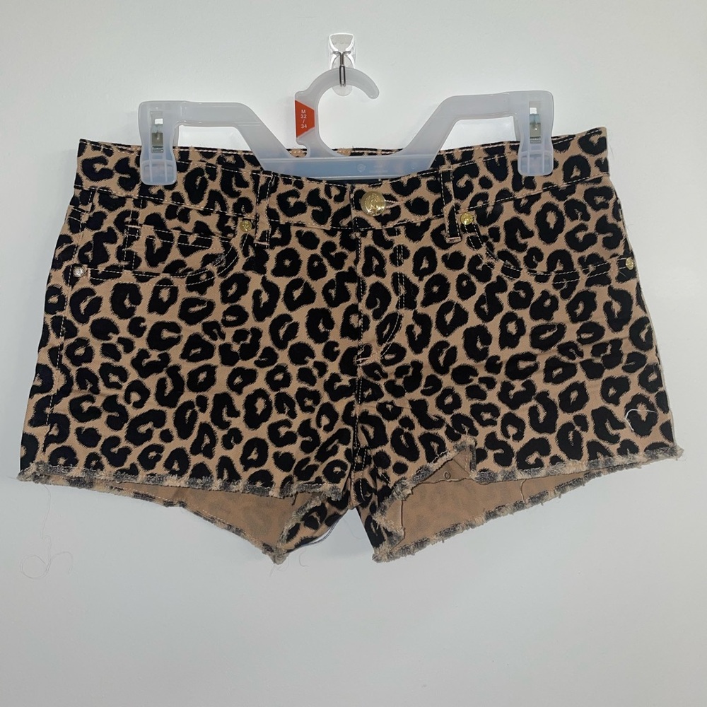 Leopard Print Women's Shorts